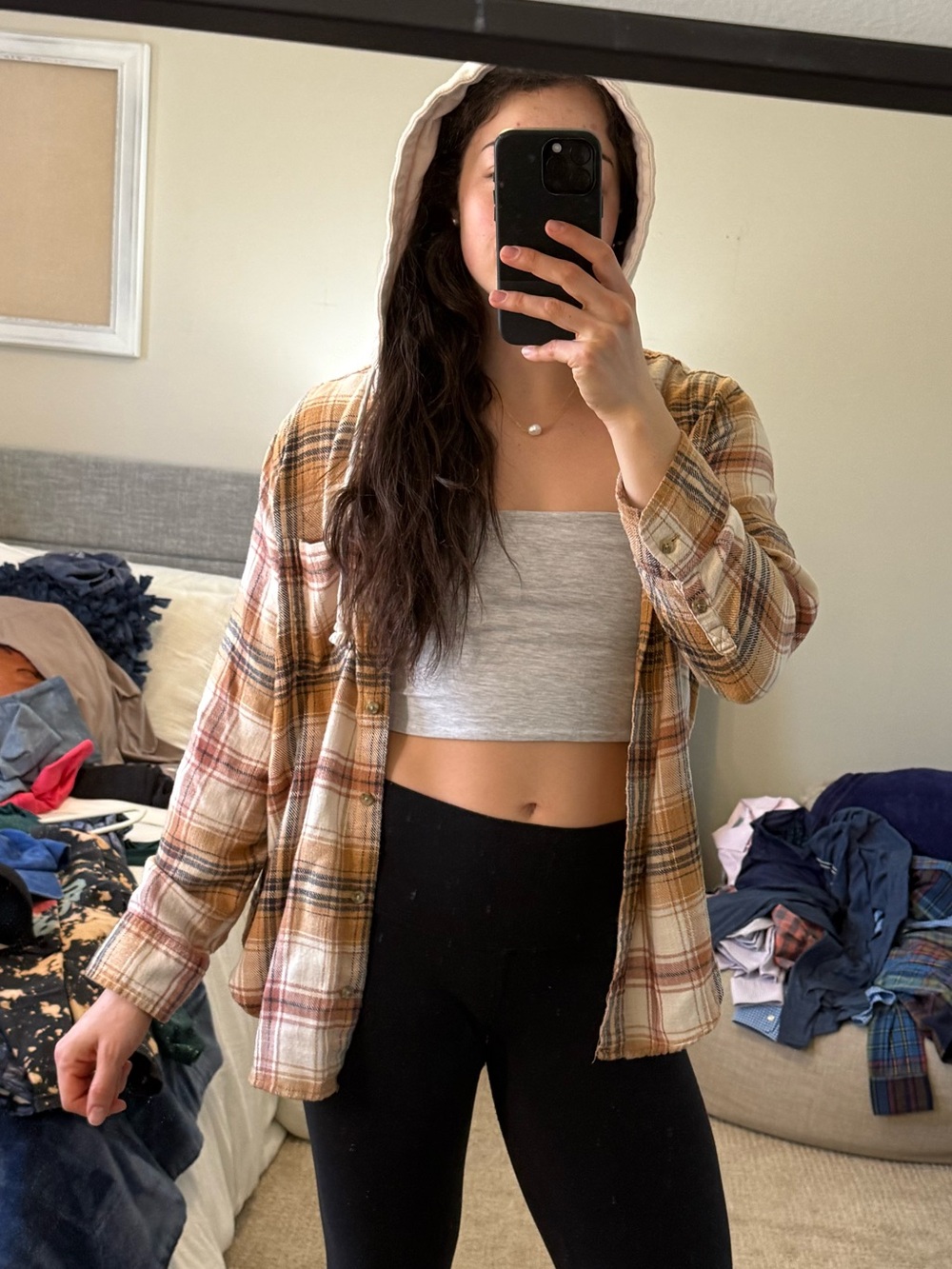Hooded Plaid Flannel